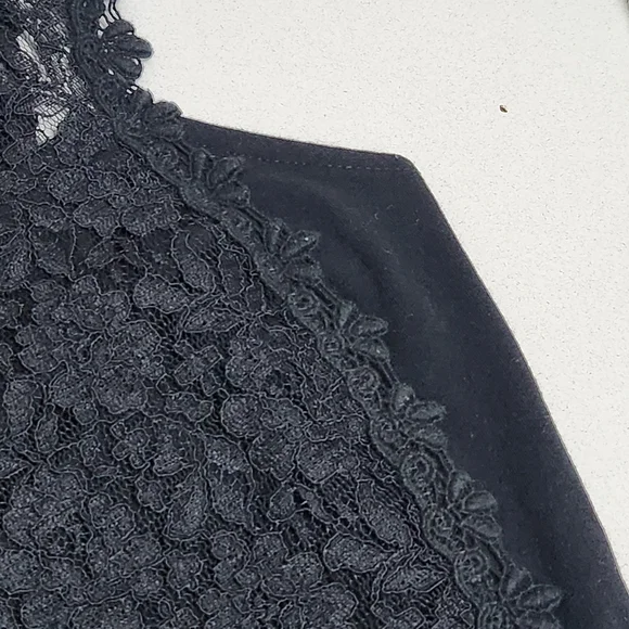 Express lace front v back tank black large - Picture 3 of 16